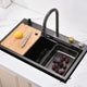 How to Install a Drop-In Waterfall Kitchen Sink