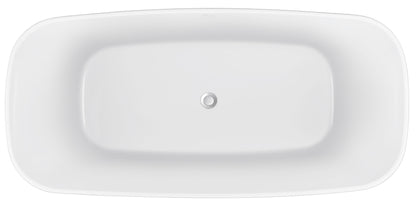 Dowler 59" Acrylic Freestanding Soaking Tubs