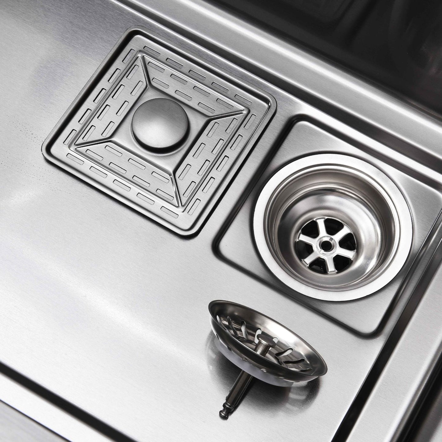 Dowler Single Bowl Stainless Steel Workstation Kitchen Sink-KS2402