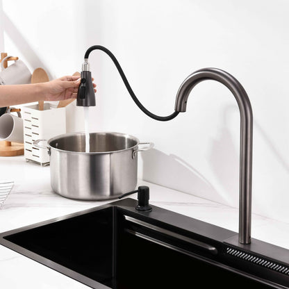 Dowler Single Bowl Stainless Steel Workstation Kitchen Sink-KS2402