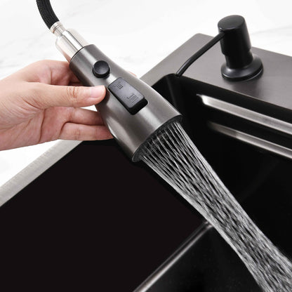 Dowler Single Bowl Stainless Steel Workstation Kitchen Sink-KS2402