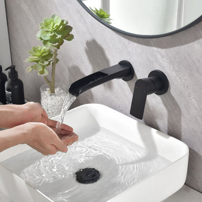 Dowler Single Handle Wall Mount Bathroom Faucet BFWM2401