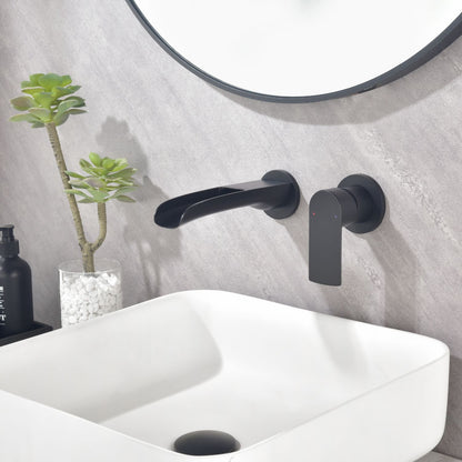 Dowler Single Handle Wall Mount Bathroom Faucet BFWM2401