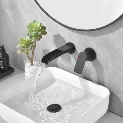 Dowler Single Handle Wall Mount Bathroom Faucet BFWM2401
