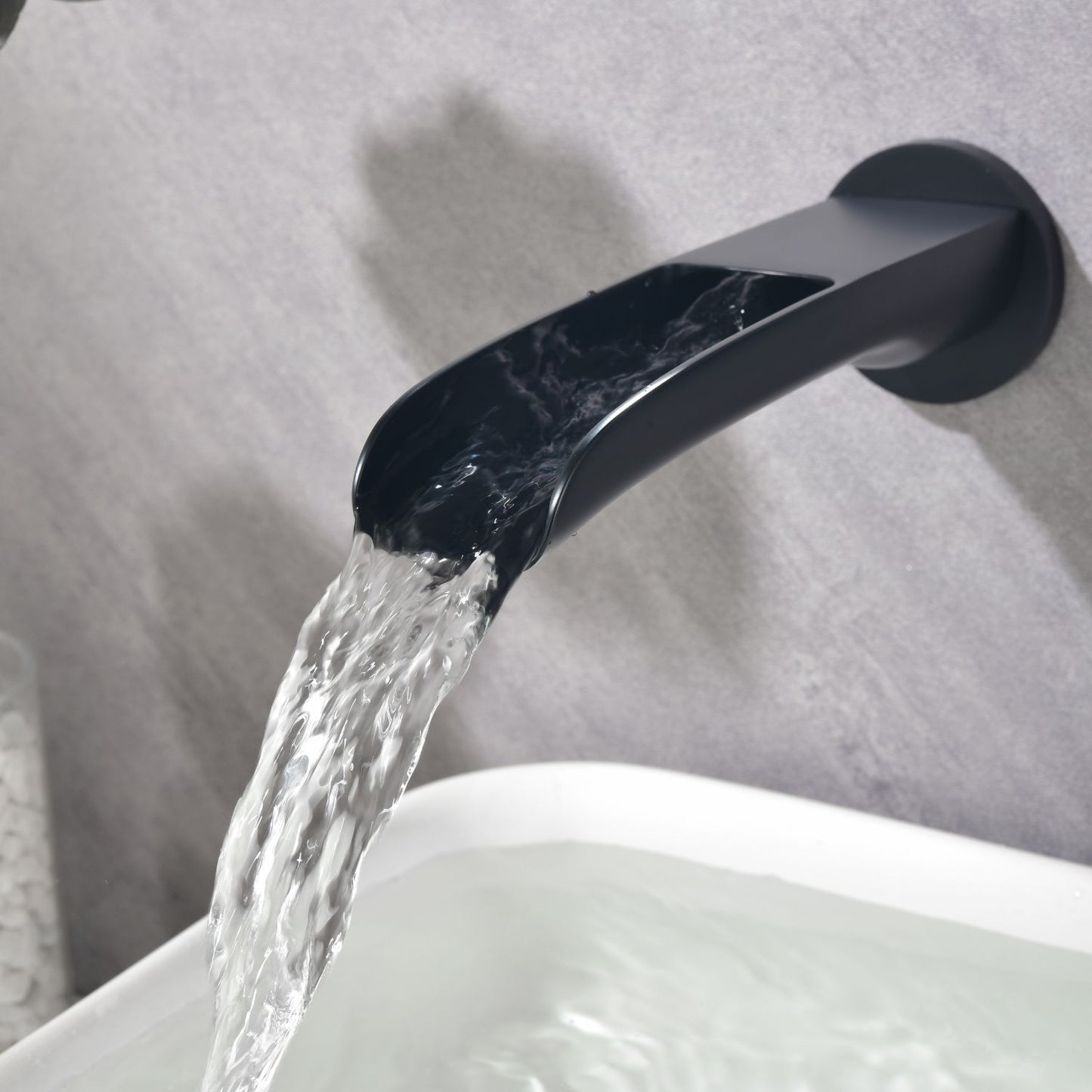 Dowler Single Handle Wall Mount Bathroom Faucet BFWM2401
